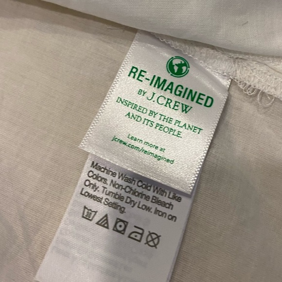 J Crew Re-Imagined Line White Button Down - Picture 2 of 5